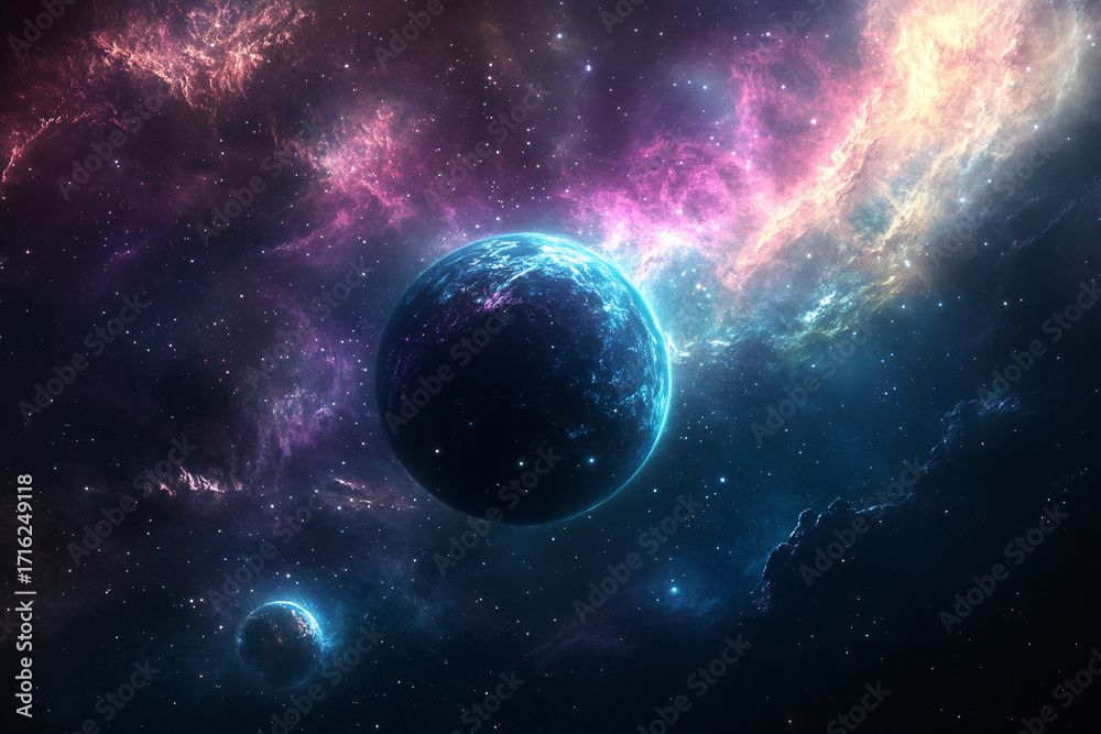 Obraz premium planet in space