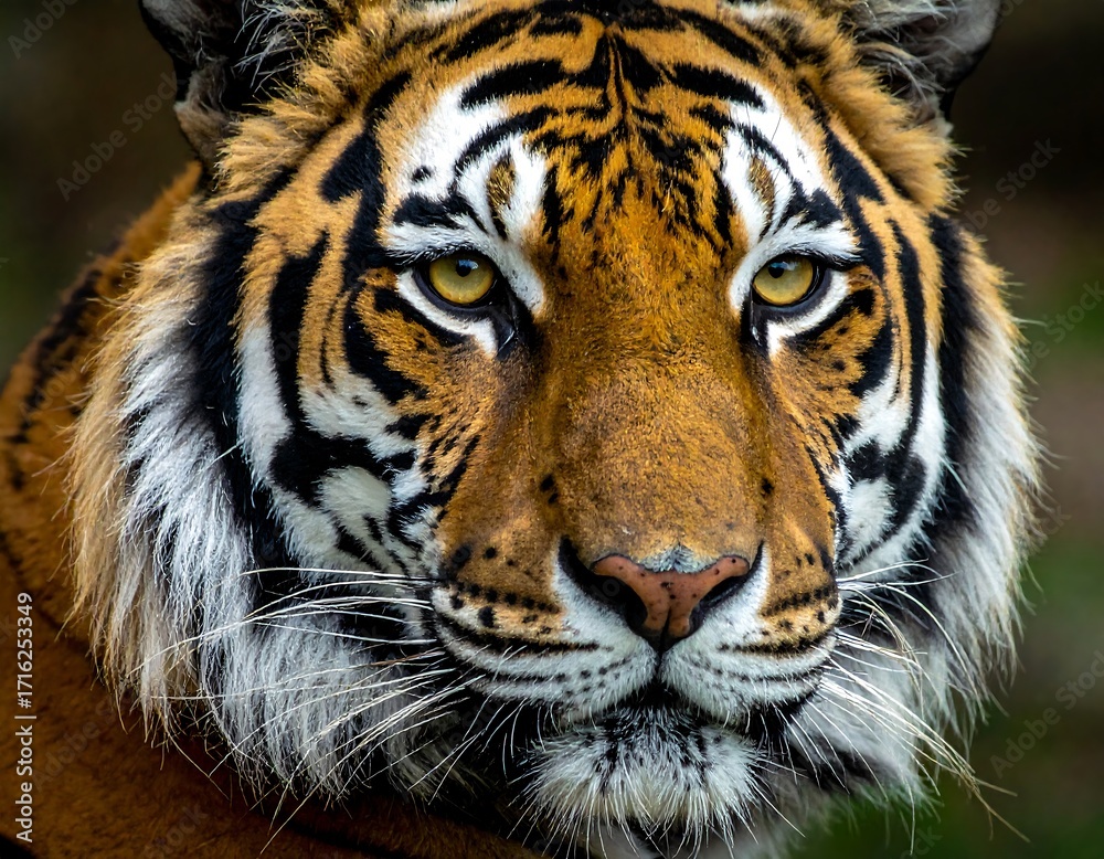 Fototapeta premium Close-up tiger portrait (5)