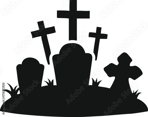 silhouette of jesus christ