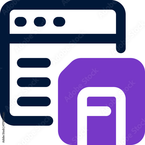 save data duotone icon. Sleek and modern vector icon for websites, mobile apps, marketing materials, and corporate design. Fully scalable and ready to use.