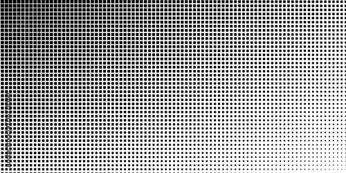 Art halftone gradient texture. Vanishing polka dot background. Repeating dots modern abstract
