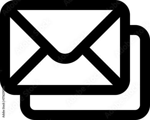 email line icon. Clean and minimalist vector icon for websites, mobile apps, presentations, and logos. Fully scalable and customizable for any project.