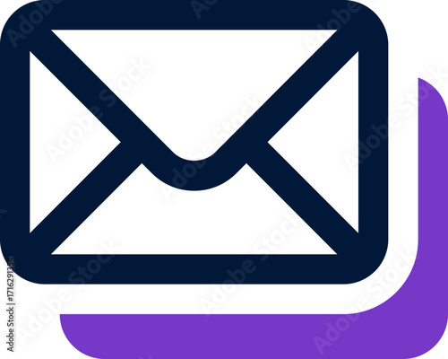 email duotone icon. Sleek and modern vector icon for websites, mobile apps, marketing materials, and corporate design. Fully scalable and ready to use.