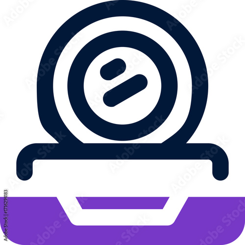 powder duotone icon. Sleek and modern vector icon for websites, mobile apps, marketing materials, and corporate design. Fully scalable and ready to use.