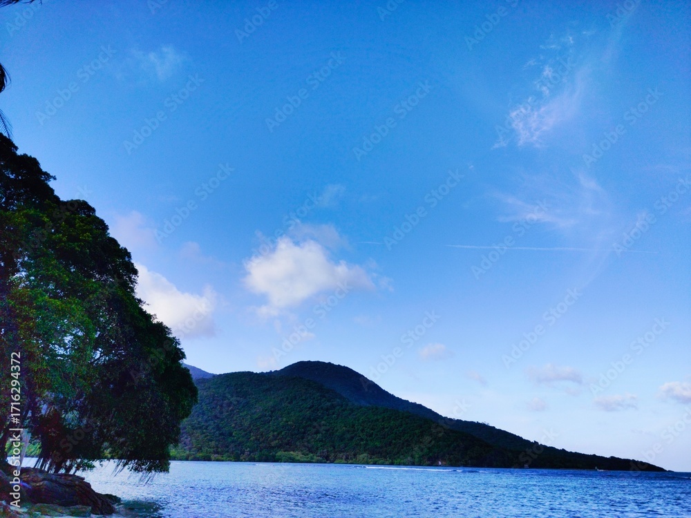 Obraz premium coastal landscape view in Karimunjawa