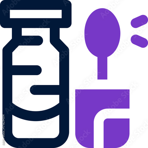 lip gloss duotone icon. Sleek and modern vector icon for websites, mobile apps, marketing materials, and corporate design. Fully scalable and ready to use.