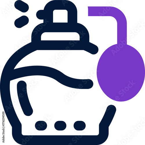 parfume duotone icon. Sleek and modern vector icon for websites, mobile apps, marketing materials, and corporate design. Fully scalable and ready to use.