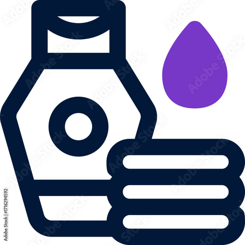 toner duotone icon. Sleek and modern vector icon for websites, mobile apps, marketing materials, and corporate design. Fully scalable and ready to use.