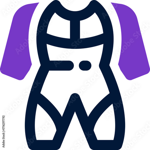 swimsuit duotone icon. Sleek and modern vector icon for websites, mobile apps, marketing materials, and corporate design. Fully scalable and ready to use.