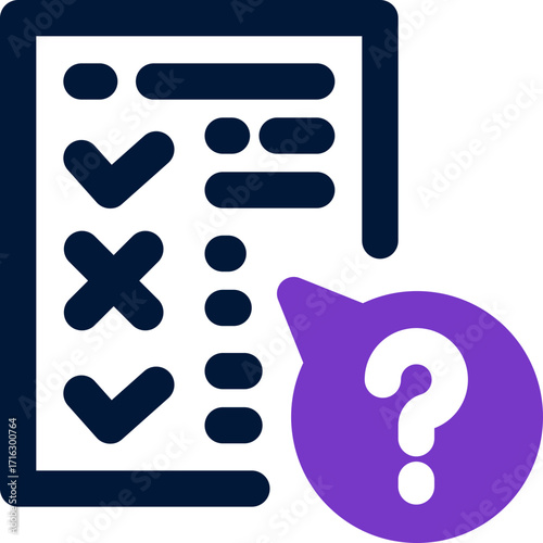 hypothesis duotone icon. Sleek and modern vector icon for websites, mobile apps, marketing materials, and corporate design. Fully scalable and ready to use.