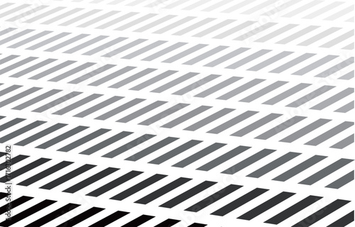 ななめのモノクログラデーションのドミノライン背景　Web　Adobe Illustrator Artwork