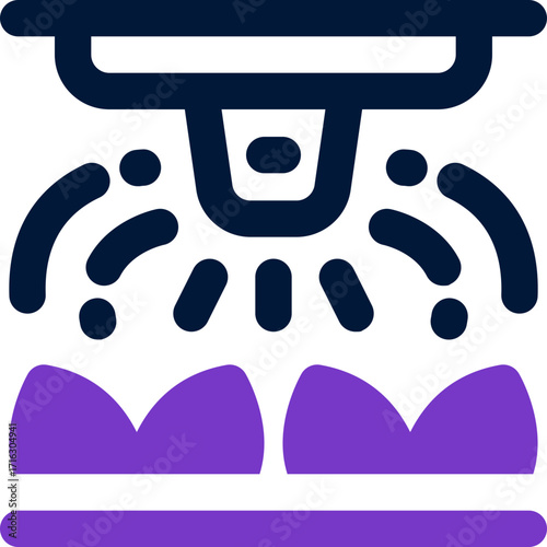 smart farm duotone icon. Sleek and modern vector icon for websites, mobile apps, marketing materials, and corporate design. Fully scalable and ready to use.