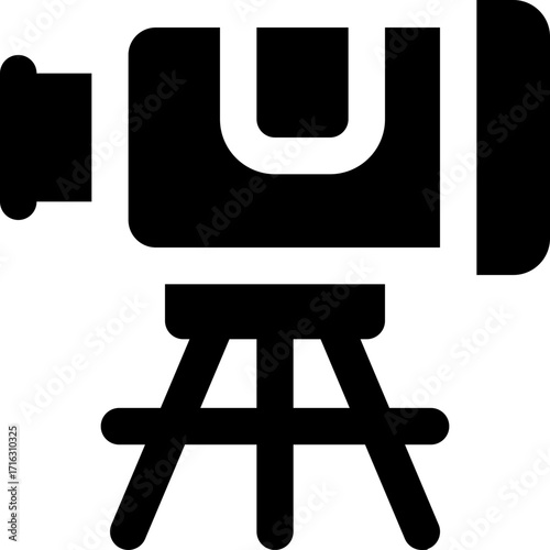 visionary glyph icon. Strong and solid vector icon for websites, mobile interfaces, presentations, and visual branding. High quality and easy to edit.