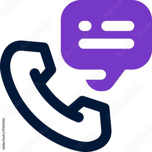 phone call duotone icon. Sleek and modern vector icon for websites, mobile apps, marketing materials, and corporate design. Fully scalable and ready to use.