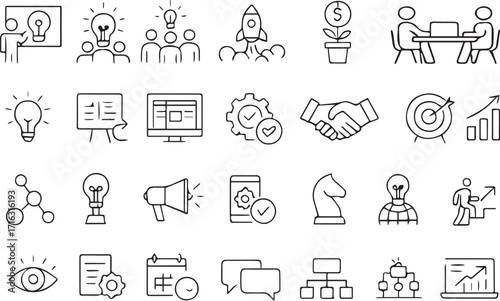 Business and Startup Icons