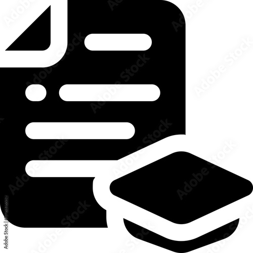 online class glyph icon. Strong and solid vector icon for websites, mobile interfaces, presentations, and visual branding. High quality and easy to edit.