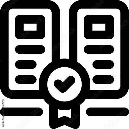 nomination line icon. Clean and minimalist vector icon for websites, mobile apps, presentations, and logos. Fully scalable and customizable for any project.