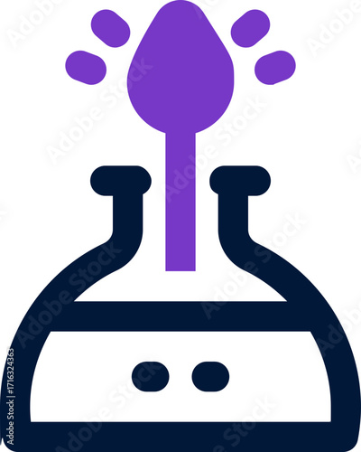 burner duotone icon. Sleek and modern vector icon for websites, mobile apps, marketing materials, and corporate design. Fully scalable and ready to use.