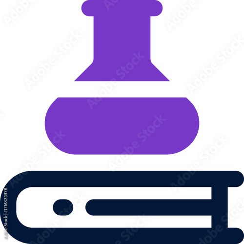 chemistry duotone icon. Sleek and modern vector icon for websites, mobile apps, marketing materials, and corporate design. Fully scalable and ready to use.