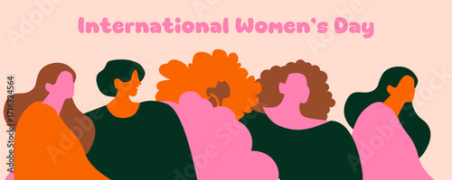 Celebrating International Women’s Day with Empowerment, Diversity, and Unity for Gender Equality Banner