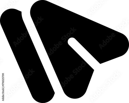 duplicate glyph icon. Strong and solid vector icon for websites, mobile interfaces, presentations, and visual branding. High quality and easy to edit.