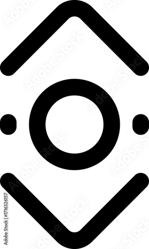 scrool line icon. Clean and minimalist vector icon for websites, mobile apps, presentations, and logos. Fully scalable and customizable for any project.