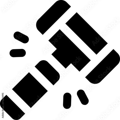 shaving razor glyph icon. Strong and solid vector icon for websites, mobile interfaces, presentations, and visual branding. High quality and easy to edit.