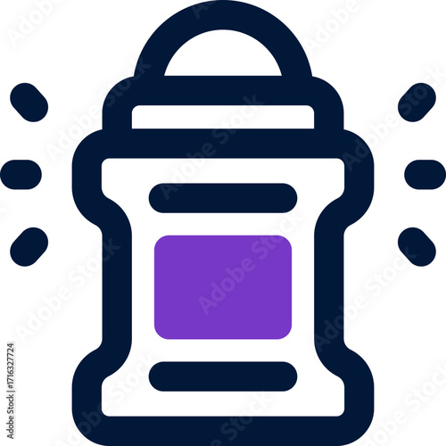 deodorant duotone icon. Sleek and modern vector icon for websites, mobile apps, marketing materials, and corporate design. Fully scalable and ready to use.