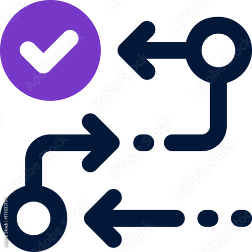 strategy duotone icon. Sleek and modern vector icon for websites, mobile apps, marketing materials, and corporate design. Fully scalable and ready to use.