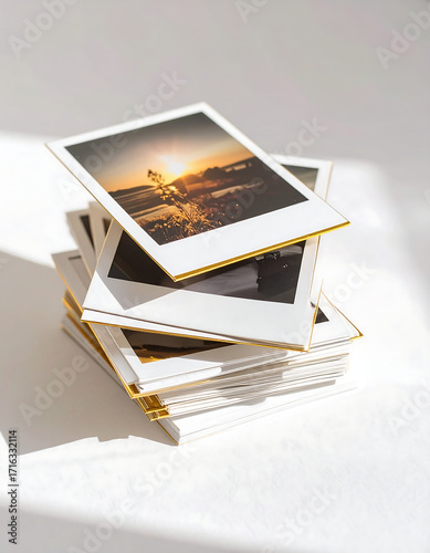 Nostalgia Retro Polaroid photo