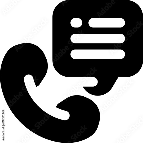 phone counseling glyph icon. Strong and solid vector icon for websites, mobile interfaces, presentations, and visual branding. High quality and easy to edit.