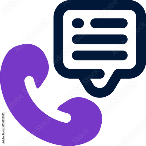 phone counseling duotone icon. Sleek and modern vector icon for websites, mobile apps, marketing materials, and corporate design. Fully scalable and ready to use.