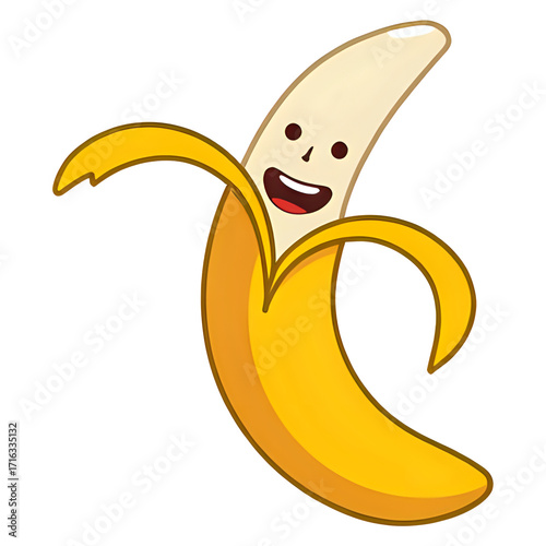 funny cartoon banana