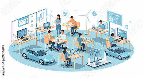 Innovative Engineering and Design Studio Focused on Sustainable Transportation and Renewable Energy Solutions