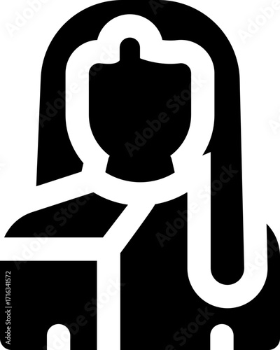 local community glyph icon. Strong and solid vector icon for websites, mobile interfaces, presentations, and visual branding. High quality and easy to edit.