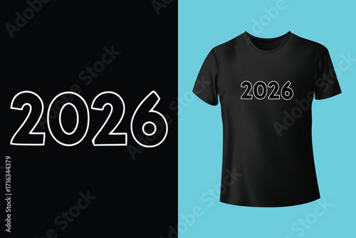Person wearing new year celebration t shirt holiday


