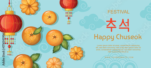 Korean Chuseok Festival Flyer