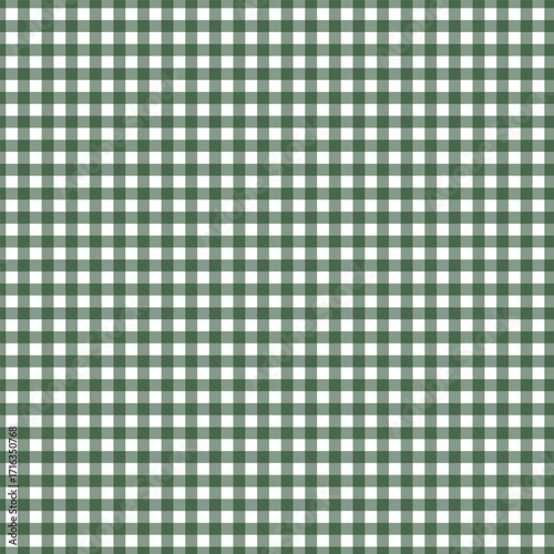 green plaid fabric texture