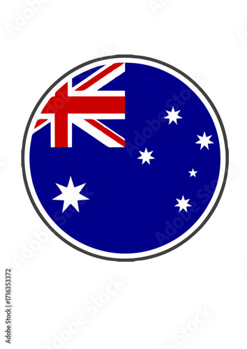 Australia Flag Circle Icon.ai