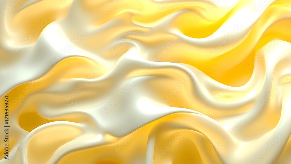 Obraz premium silk yellow background