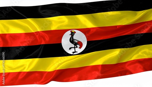 The flag of Uganda waving gently photorealistic fabric folds white background with soft highlights
Free Download The flag of Uganda waving gently photorealistic fabric folds white background with soft highlights
- GFXLoad
