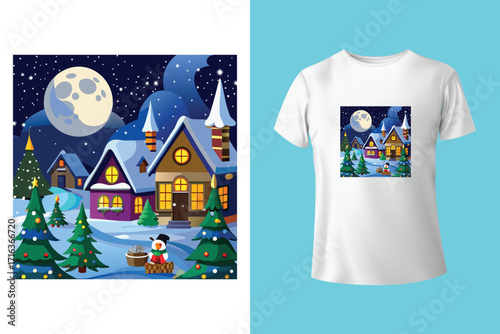 nurse christmas t shirt design.