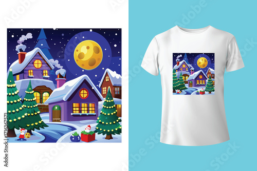 nurse christmas t shirt design.