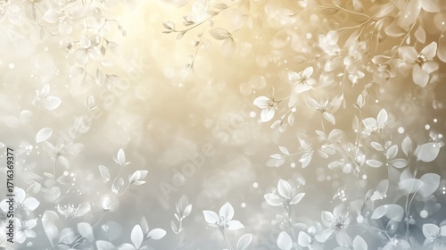 Delicate floral background
