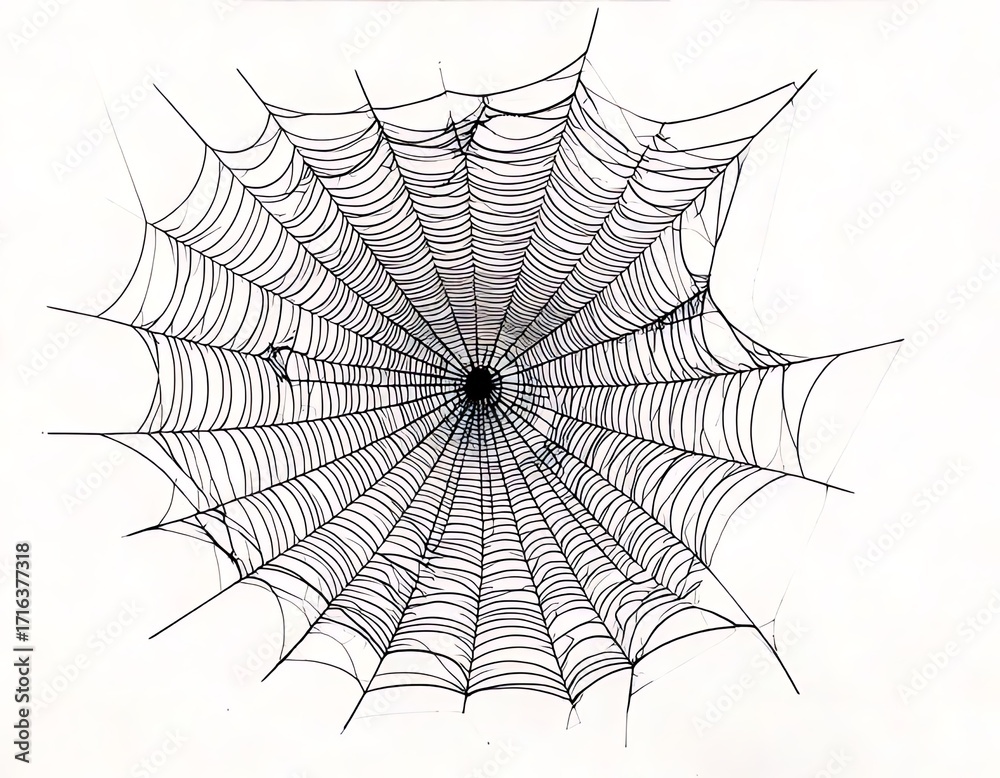 Obraz premium Spider web graphic