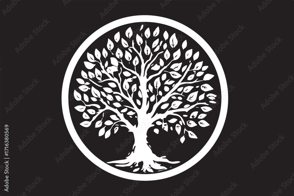 Obraz premium Starry Night Dream Tree Designs