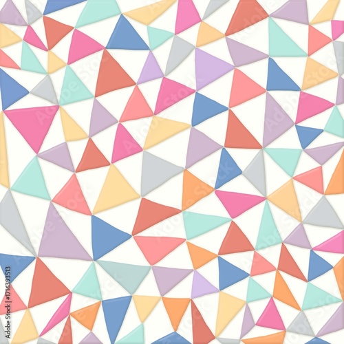 Wallpaper Mural vintage colorful  pastel party flags abstract  background. emboss flags playful  pattern . Torontodigital.ca
