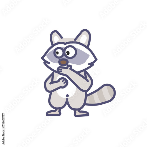 the image displays the a Raccoon Icon .