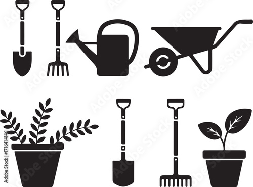 Essential garden tools for planting and care