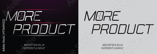Creative modern technology alphabet fonts. Abstract typography urban sport, techno , fashion, digital, future creative logo font. vector illustration